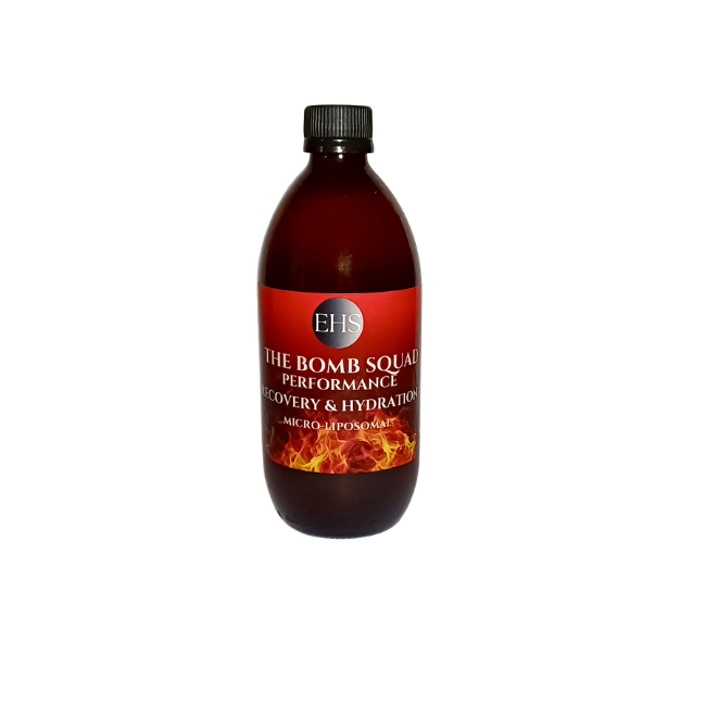 the bomb squad 500ml – energy, recovery & hydration